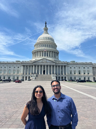 BCWK's Policy team in front of the U.S. Capitol